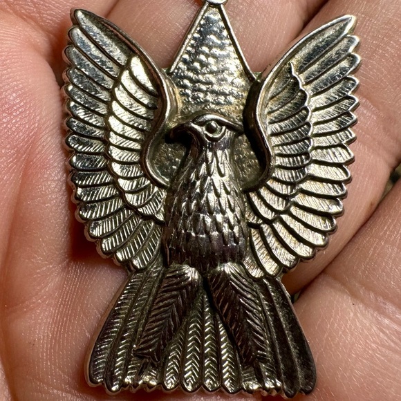 Single silver plated eagle earring From the ‘90’s. - Picture 3 of 7